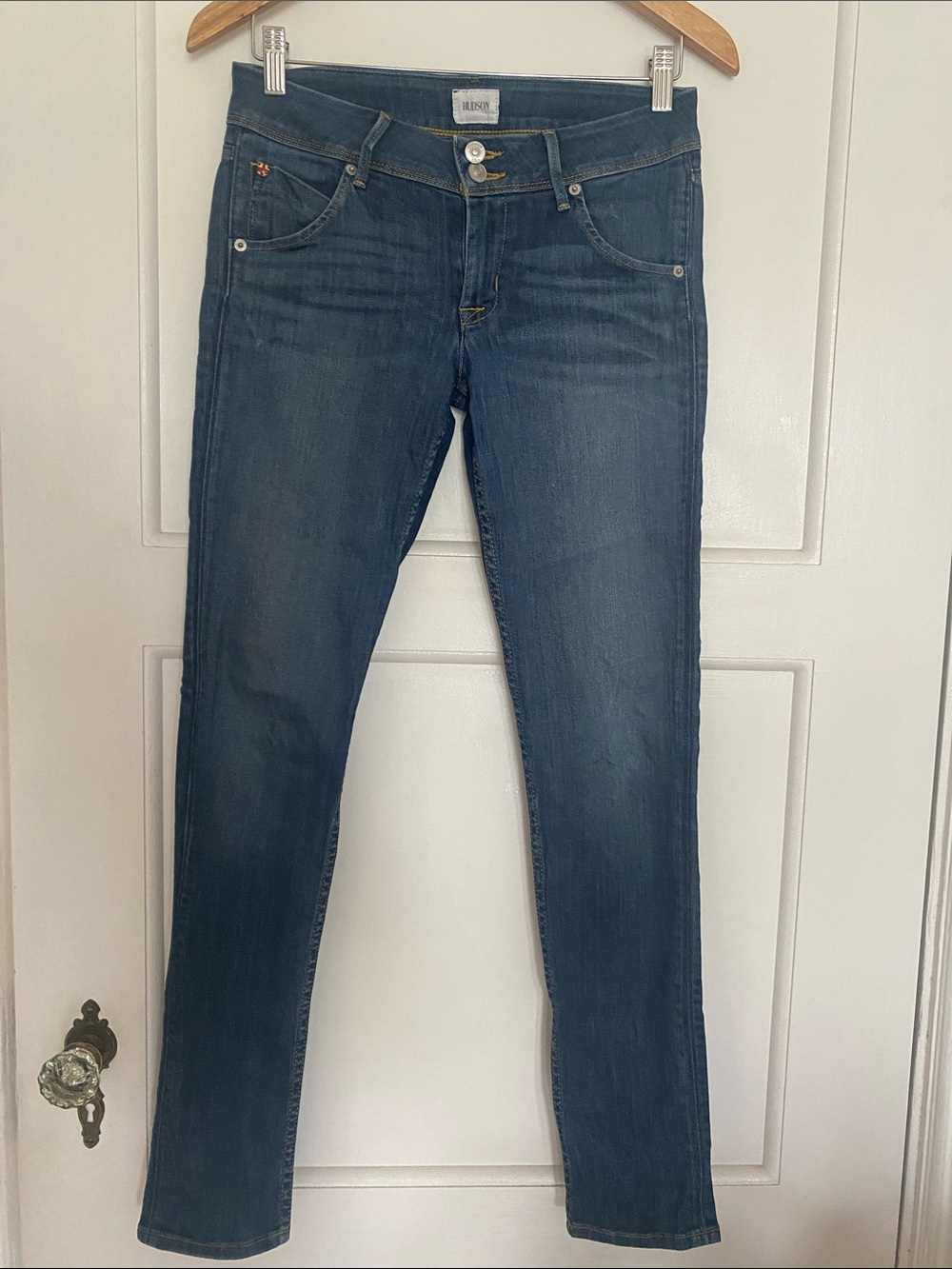 Hudson “Collin Flap” skinny jean